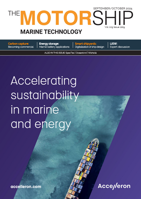 The Motorship Cover September-October 2025