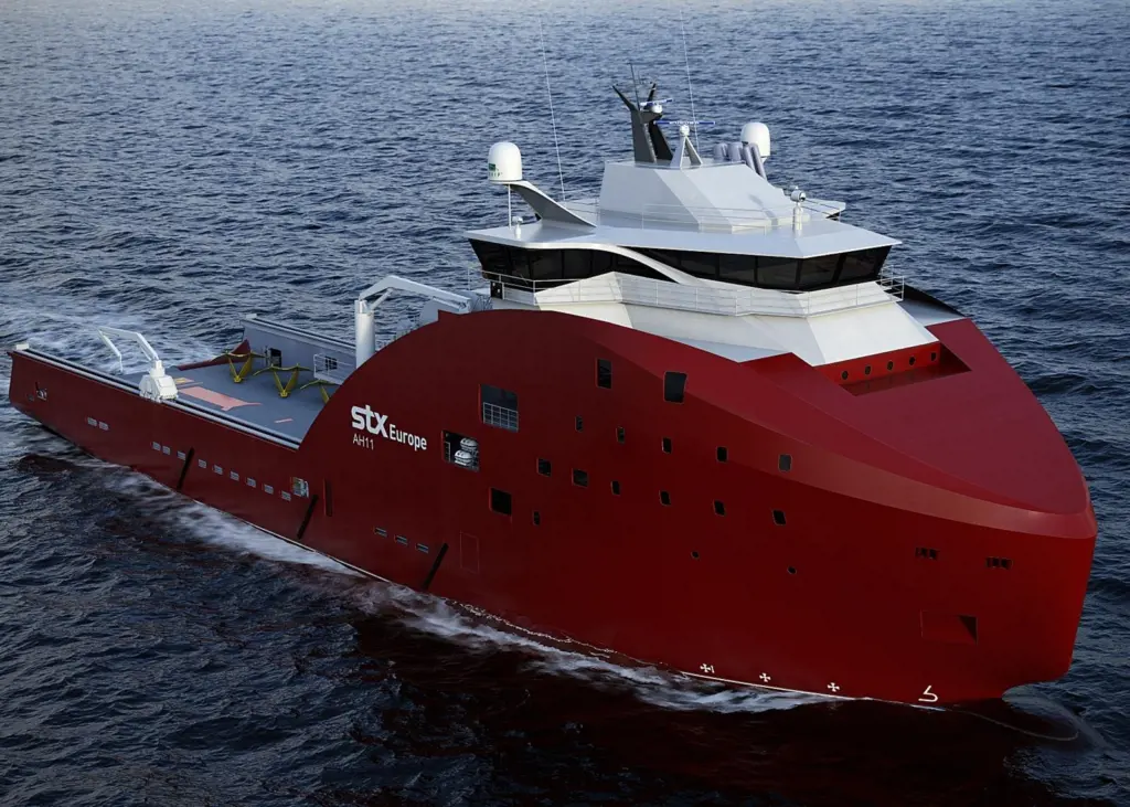 Artist impression of the STX design AH 11 ordered by DOF