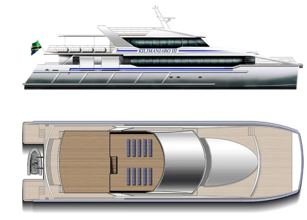 A third Incat Crowther passenger catamaran for Tanzania