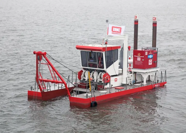 Successful test for sustainable dredging were carried out using an IHC Beaver 40 dredger