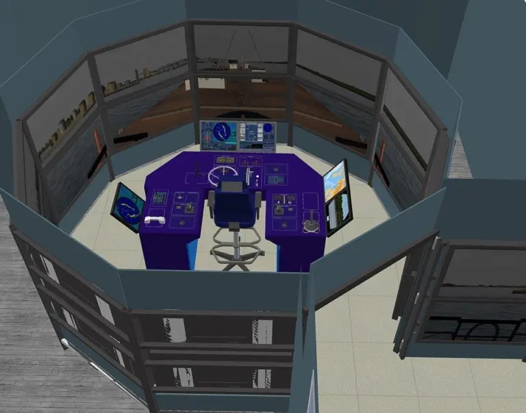 The BCIT simulator upgrade project will feature a new 360° full mission tug simulator from Kongsberg