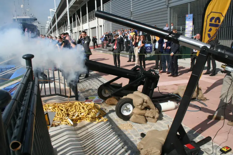 There are more available deterrents than live ammunition, such as pressurised air launchers which can give a 'scaled' reaction