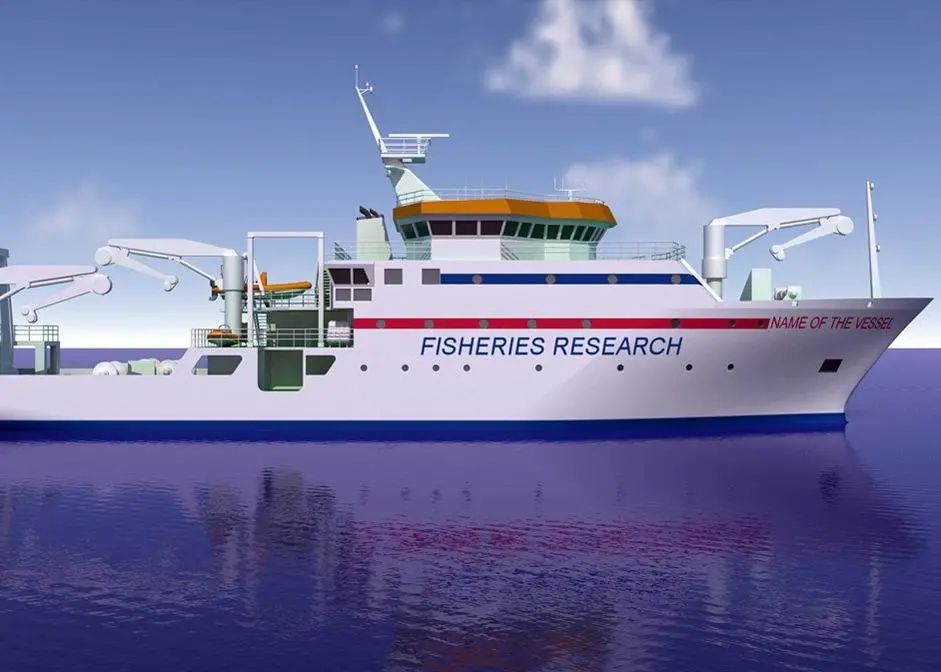 STX Finland's Namibian fishery research ship