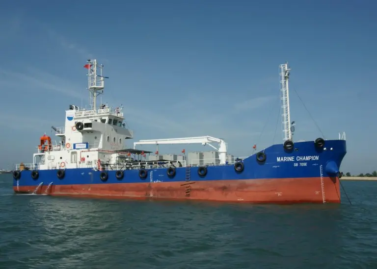 Lubmarine’s ‘Marine Champion’, delivered to SIngapore in September 2012