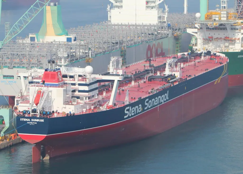 The ‘Stena Sunrise’ – Stena’s latest Suezmax tanker