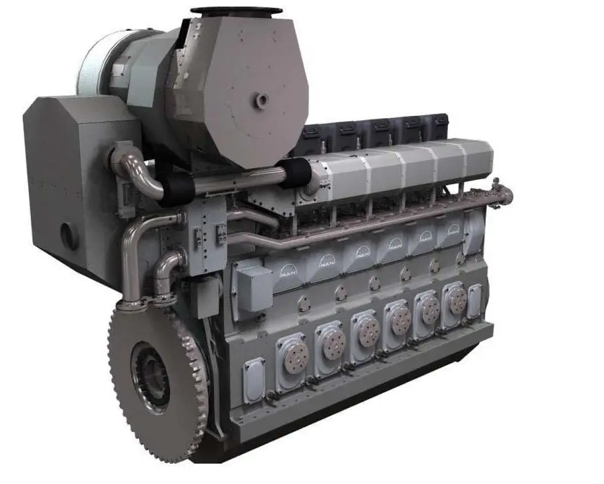 Two MAN 6 cylinder L32/44CR medium speed engines are bound for Italy