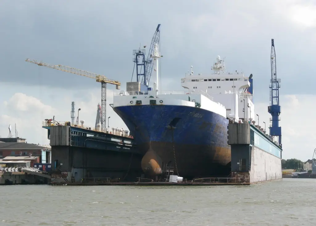 PSM says its level transmitter technology has been used to measure sea water levels in the tanks of a floating dock newbuilding in a Turkish shipyard