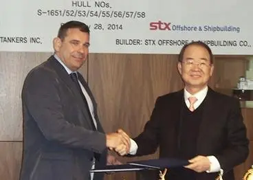 The tanker contract includes options for four more vessels