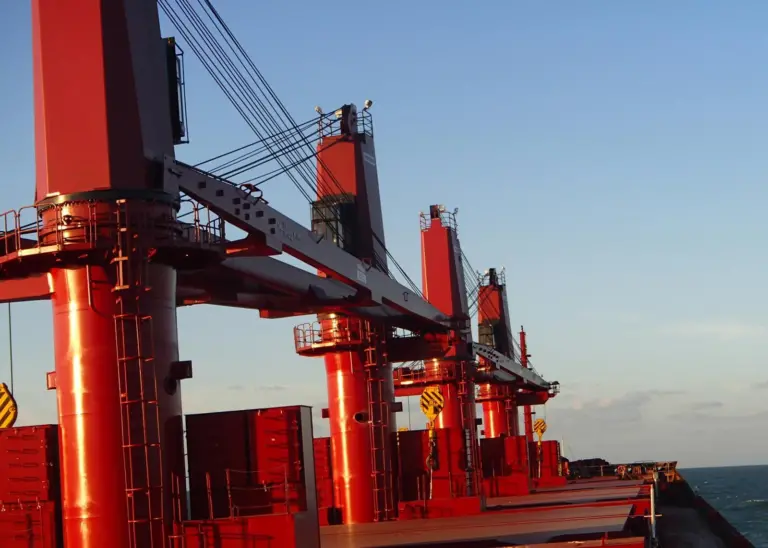 The order package includes MacGregor VDF electric cranes, claimed to save up to 35% of energy