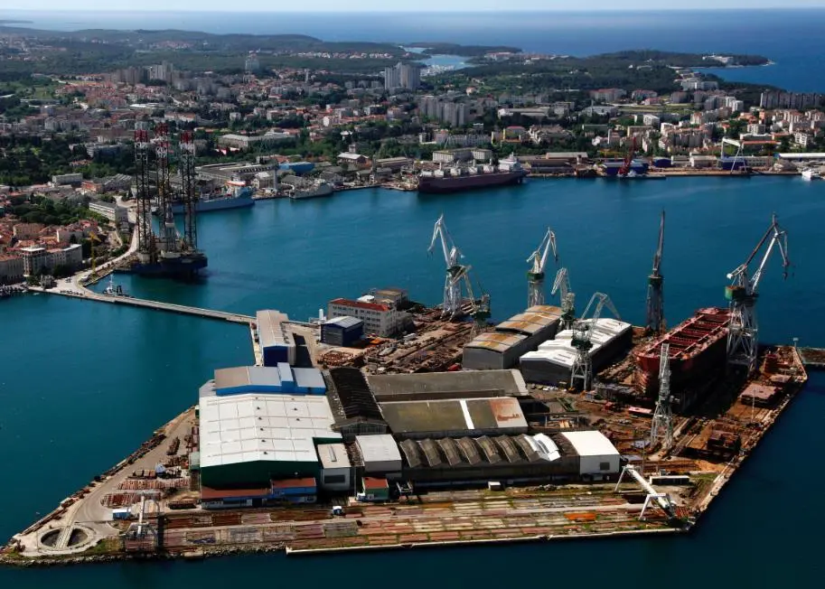 Uljanik’s 3 Maj yard, which is to build two product tankers for a Swedish owner