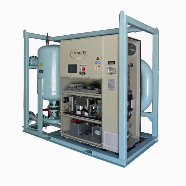 The entire system, including the control gear, is pre-assembled and skid mounted, for ease of installation