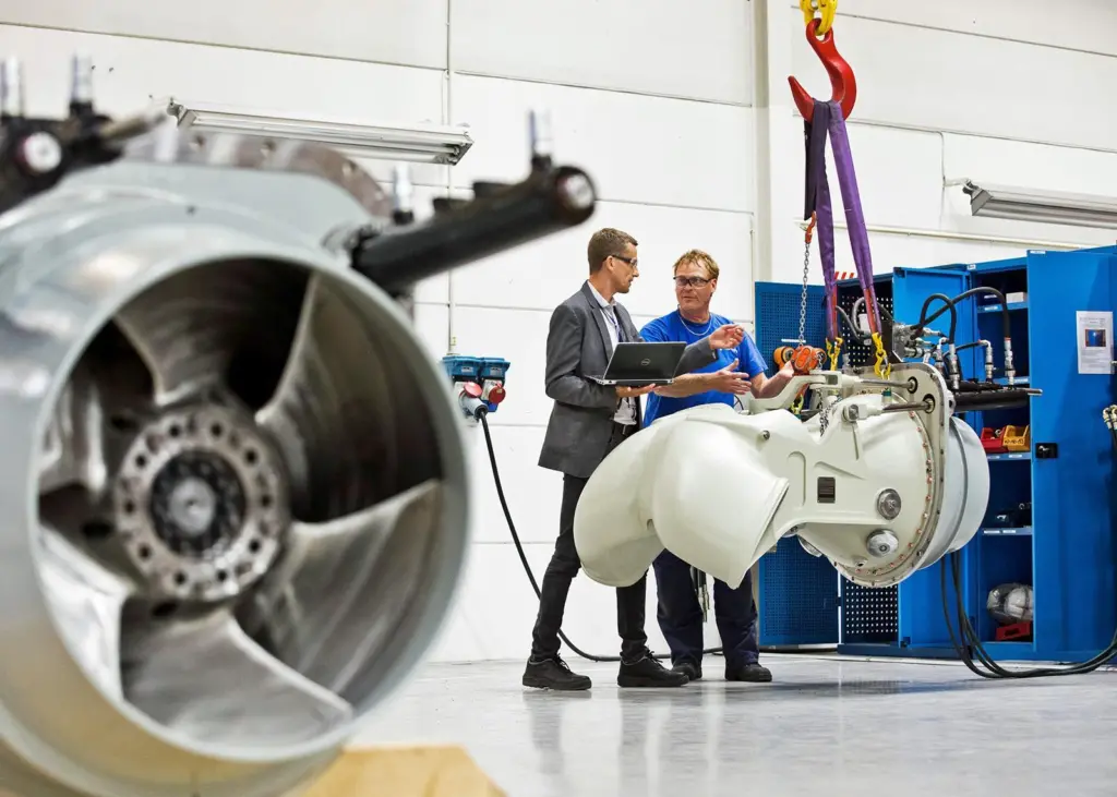 Improved efficiency and more thrust at lower speeds from upgraded waterjets