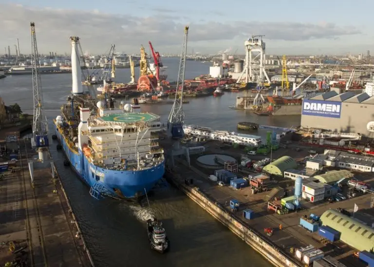 Technip’s ‘Global 1200’ in dry-dock at DSR