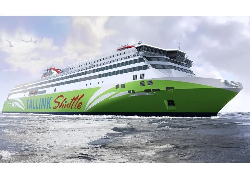 Five Wärtsilä 50DF dual-fuel engines (three 12-cylinder and two six-cylinder) will power Tallink's new ro-pax ferry