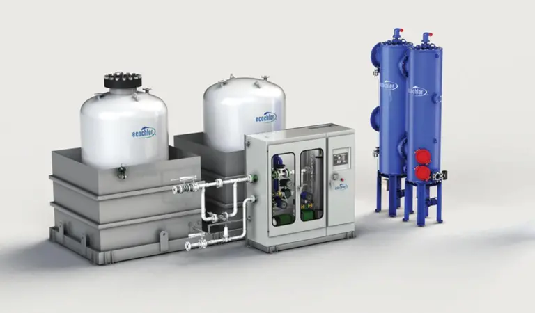 W Marine said Ecochlor's ability to secdure USCG approval was a key factor in its selection