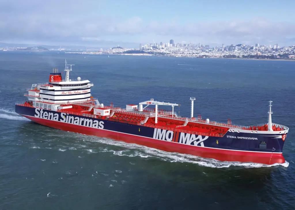 The 49,800dwt 'Stena Impression' combines high efficiency with cargo versatility across the oil and petrochemical products and vegetable oil trades