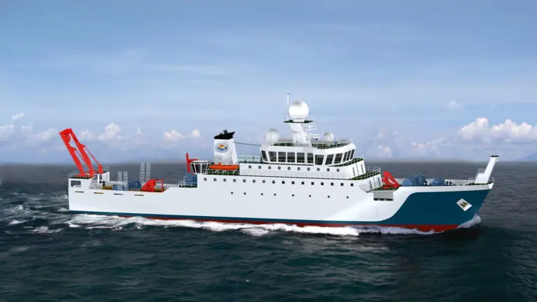 The new vessel is the first fisheries research vessel to use the proven Voith Schneider Propeller (VSP) concept