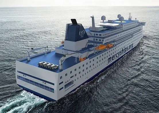 The 'Atlantic Mercy’s' waste management system is being supplied by Evac