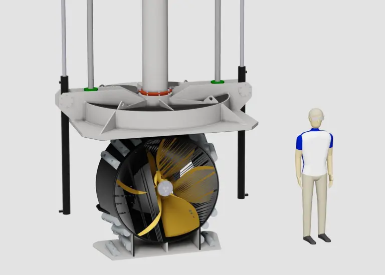 Animation of the new thruster design