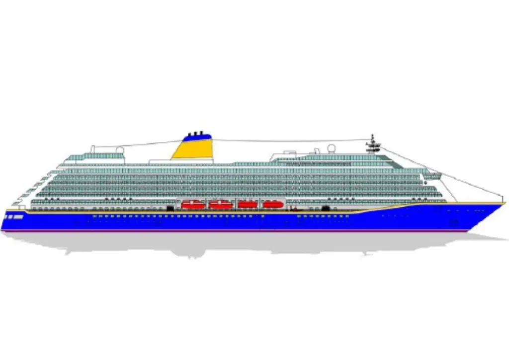 The new vessel to be built for Saga Cruises
