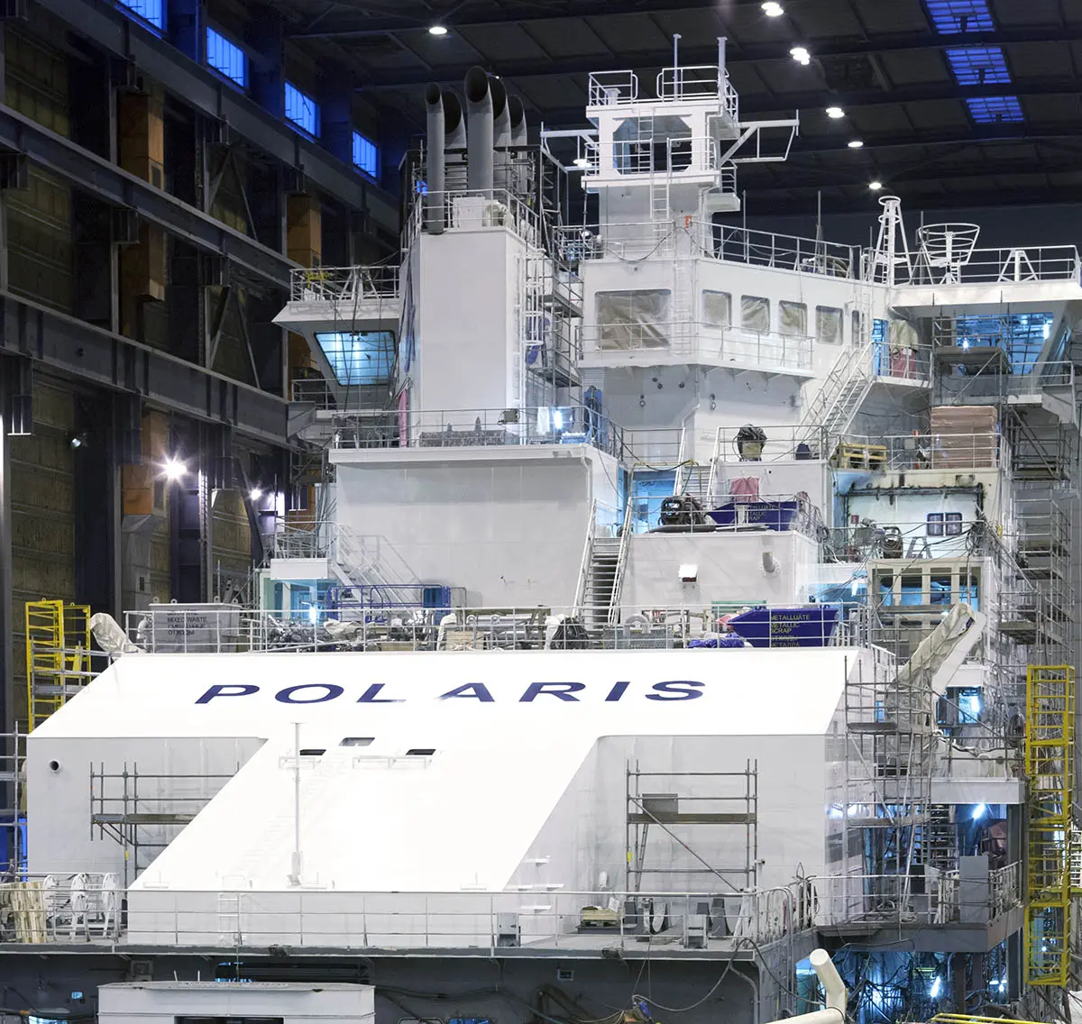 Arctech Helsinki took on the demanding ‘Polaris’ LNG icebreaker.