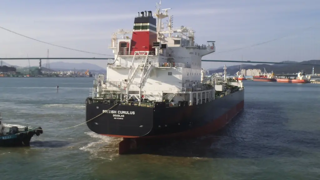 ‘British Cumulus’: BP Shipping’s new breed of Cloud-class 40,000dwt product tanker, constructed by Hyundai Mipo Dockyard