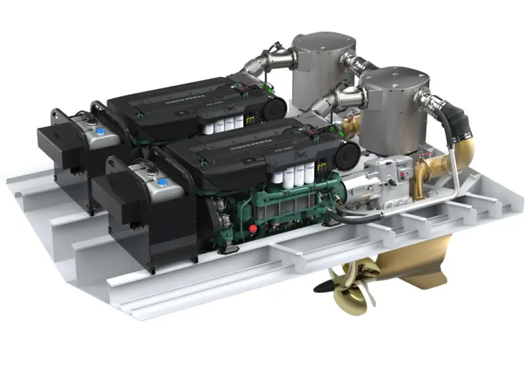 Volvo Penta has chosen SCR for its IMO Tier III solution, available on its auxiliary and genset engine ranges