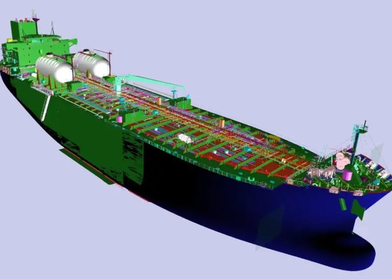 STX's new LNG-fuelled MR tanker Photo: Lloyd's Register
