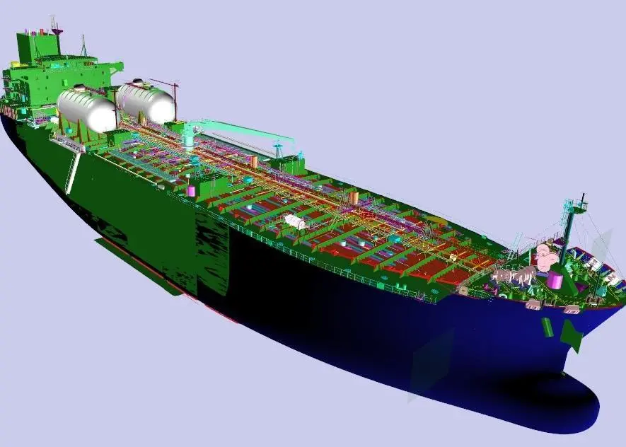 STX's new LNG-fuelled MR tanker Photo: Lloyd's Register