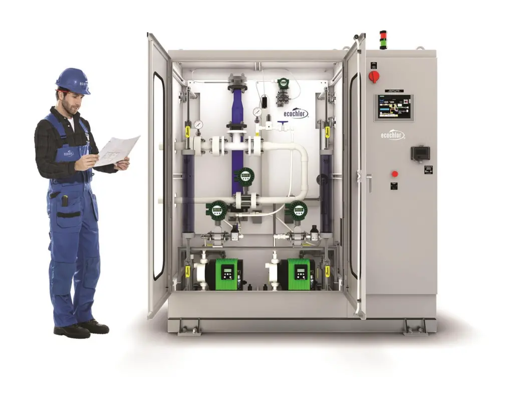 The simplicity of the Ecochlor system was a large part of its appeal to Scorpio (credit: Ecochlor)