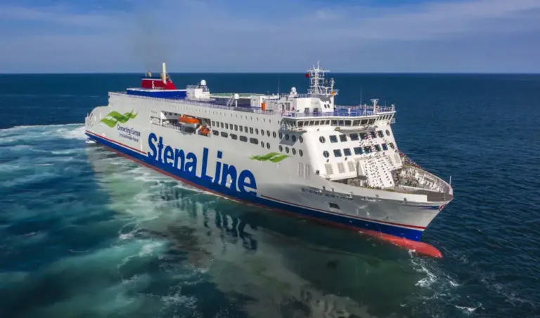Stena Estrid will debut the E-Flexer generation in the intensely competitive short-sea traffic (photo courtesy of Stena Line).
