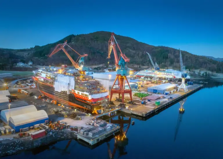 Kleven Verft in 2018. (Courtesy of Kleven Verft. Credit: Per Eide)