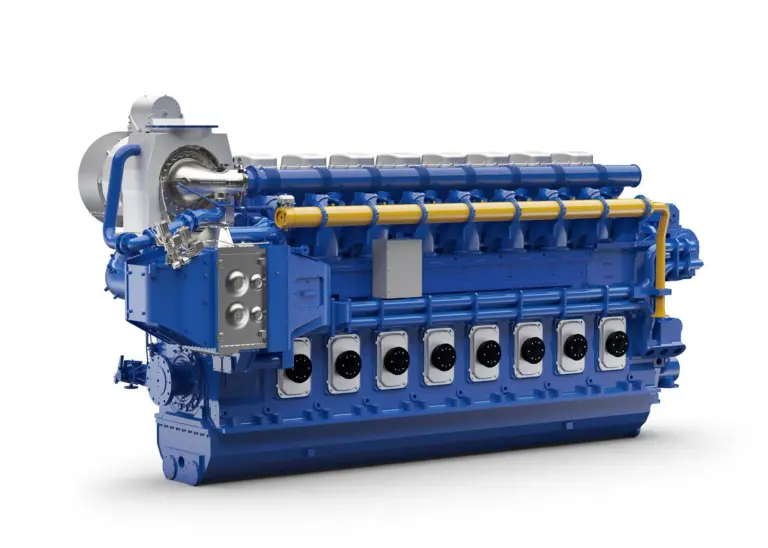 Wärtsilä plans to reduce the methane slip from its marine low-pressure dual-fuel four-stroke engines to around 1.0g/kWh by 2023, compared with 2.8g/kWh in its 46DF (pictured) at present.