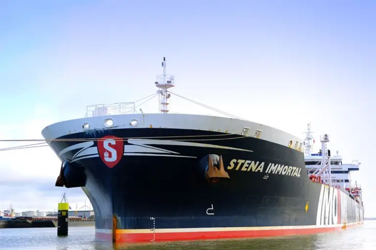 Stena Bulk's <i>Stena Immortal</i> completed a trial of GoodFuel's biofuel in April. (Picture courtesy of Stena Bulk)