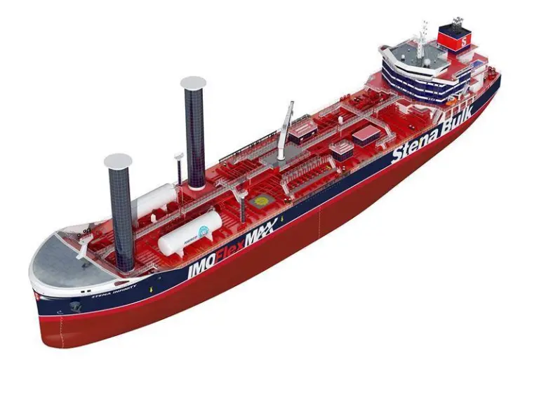 Stena Bulk's new IMOFlexMAX product tanker design concept. (Image courtesy of Stena Bulk)