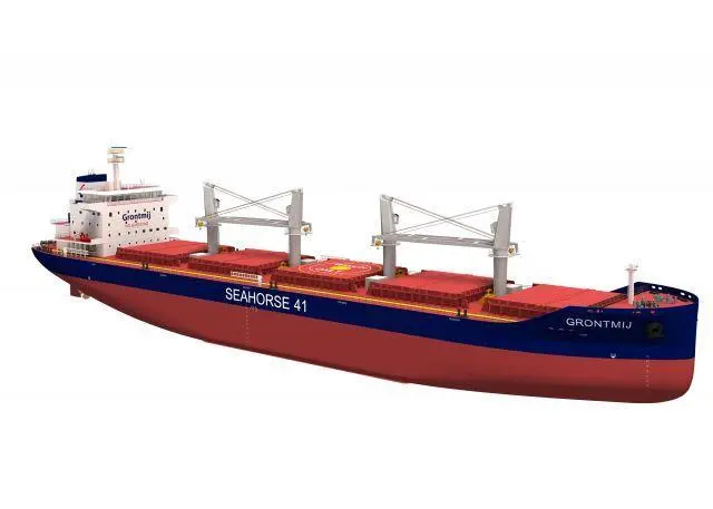 Danish naval architects OMT's new 95,000dwt Kamsarmax design is based its workhorse Seahorse series (pictured).