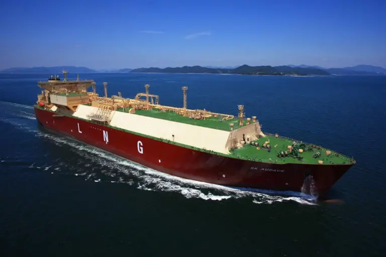 The SK Shipping owned and operated <i>SK Audace</i> (Image credit: SK Shipping Co. Ltd)