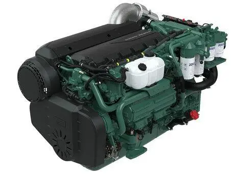 Danfoss Editron, Volvo Penta and GMV are collaborating to permit the Danfoss control system to optimise the use of the Volvo Penta D8 engine (credit: Volvo Penta)