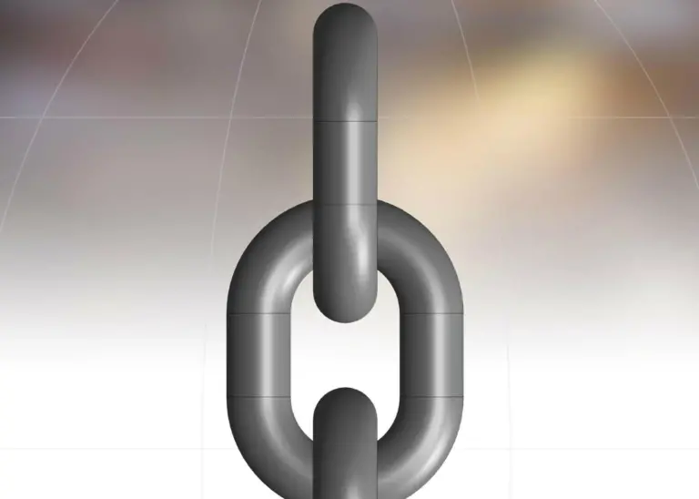 William Hackett identified its heat-treated Grade 8 master link (pictured) as a potential solution to the challenges posed by HE to higher grades of steel (credit: William Hackett)