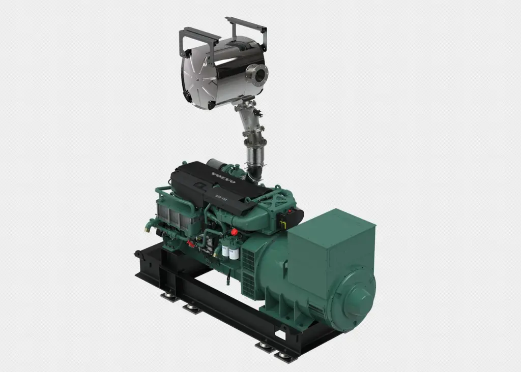 Volvo Penta's new upgraded D16 MG version for marine and auxiliary gensets. (credit: Volvo Penta)