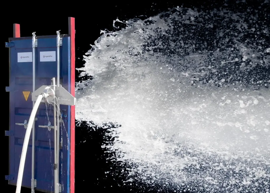 The HydroPen system can be operated by a single crew member Photo: Viking