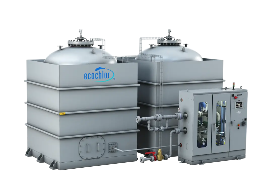 Ecochlor's ClO2 generator is unchanged in the new EcoOne filterless solution. (credit: Ecochlor)
