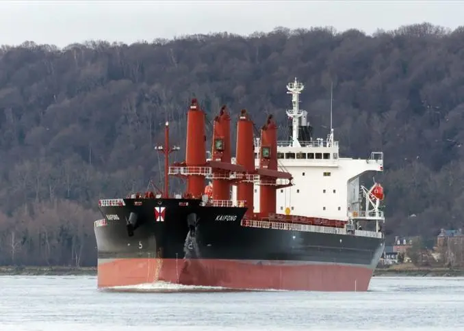 Kaifong, lead ship in the Oshima-built handysize series for Swire Bulk. (credit: Bernard Delmont/MarineTraffic.com).