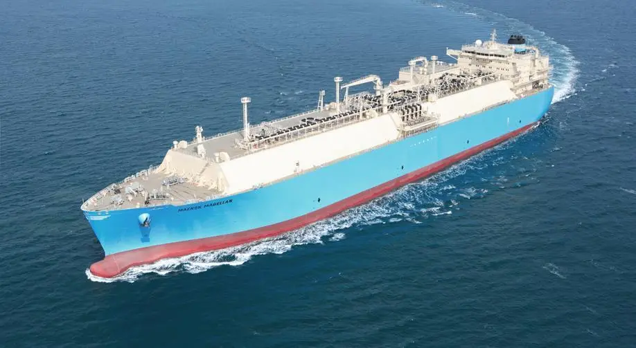 Maersk Magellan, sistership to the Maersk Meridian