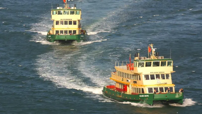 All vessels in the Sydney Harbour Ferries’s fleet will be fitted with new navigation chart radars