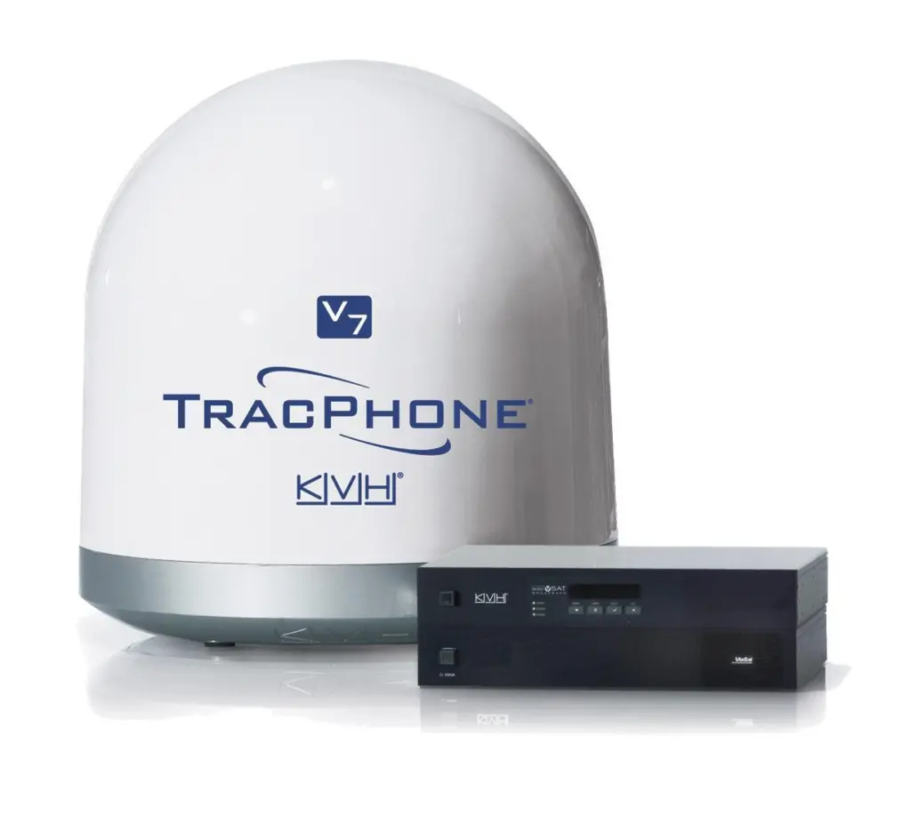 KVH's Tracphone V7 mini-VSAT