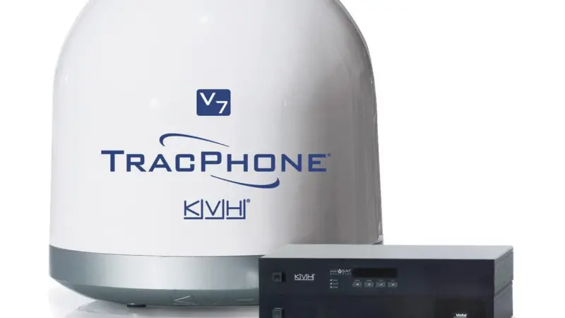 KVH's Tracphone V7 mini-VSAT