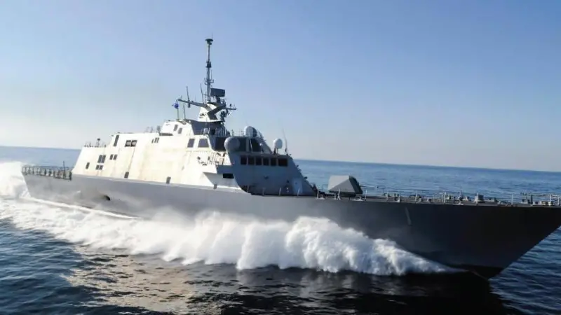 USS Freedom delivered by Marinette Marine in 2008