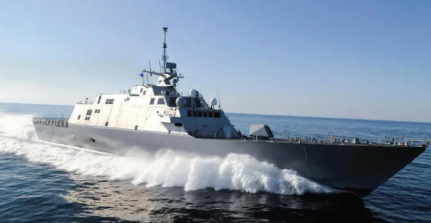 USS Freedom delivered by Marinette Marine in 2008