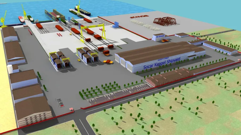 The new SOCAR-Keppel Shipyard will be managed and operated by Keppel Offshore & Marine